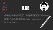 XXE XML External Entity Security szurek pl